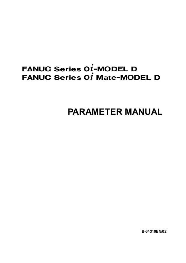 fanuc 0m parameter manual
